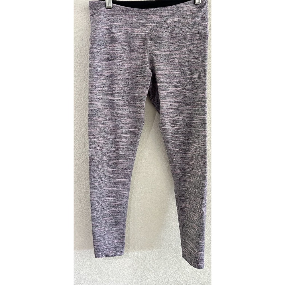 TUFF ATHLETICS Grotto HEATHERED GRAY Leggings Stretch Activewear SMALL